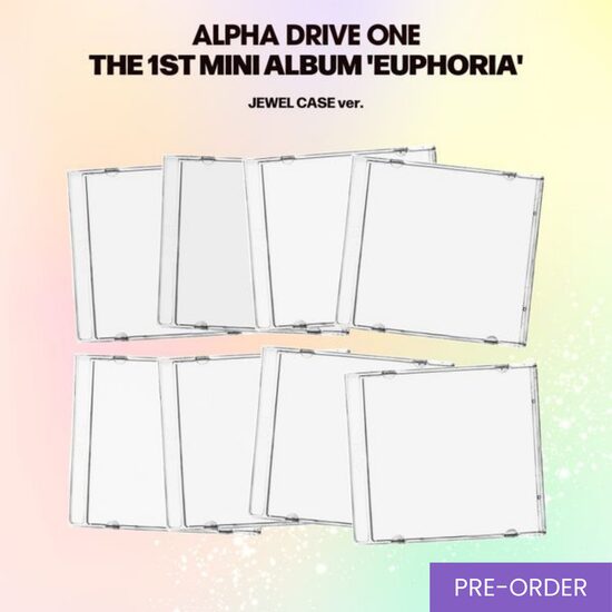 {PRE-ORDER} ALPHA DRIVE ONE - 1st Mini Album [EUPHORIA] (JEWEL CASE Ver.)